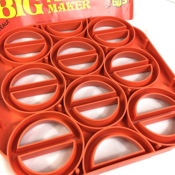 Vtg 1985 Hunky Bill's Big Perogie Maker NOS NWT - Picture 7 of 7